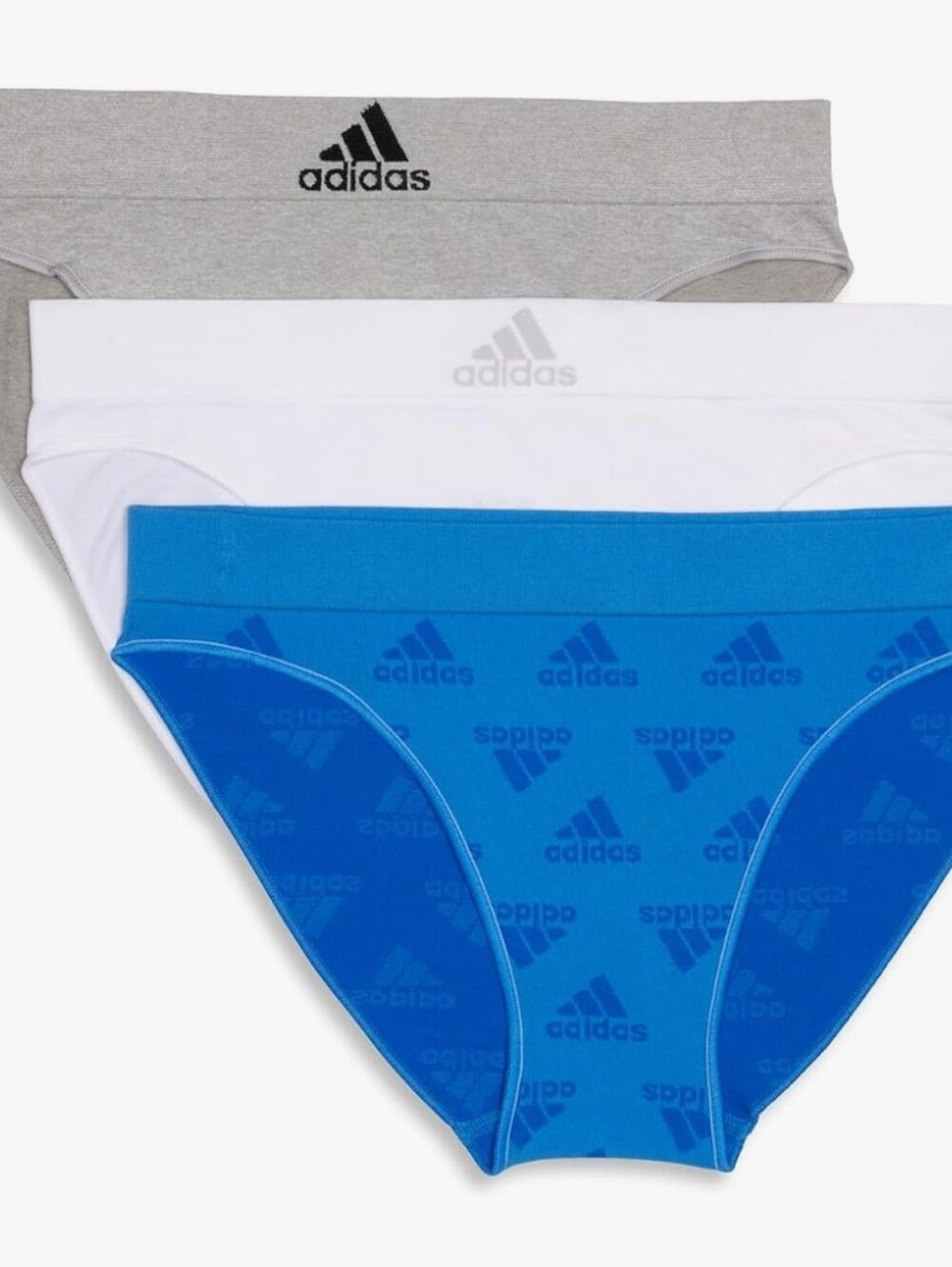 Adidas 3-PK Logo Seamless Hipsters